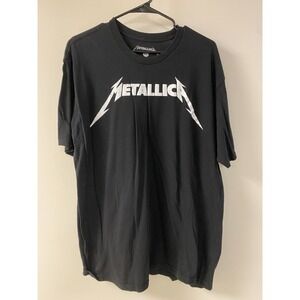 Metallica Black Short Sleeve Graphic T-Shirt Mens Size XXL NWT